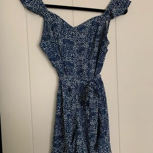 Pink Lily size XS romper EUC